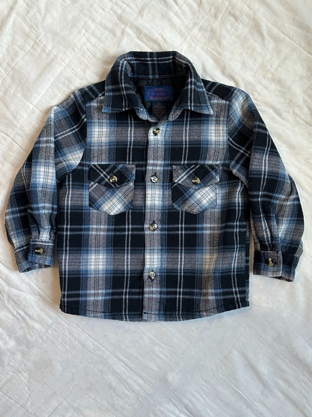 Vintage Lil Hickory Plaid Shirt Jacket